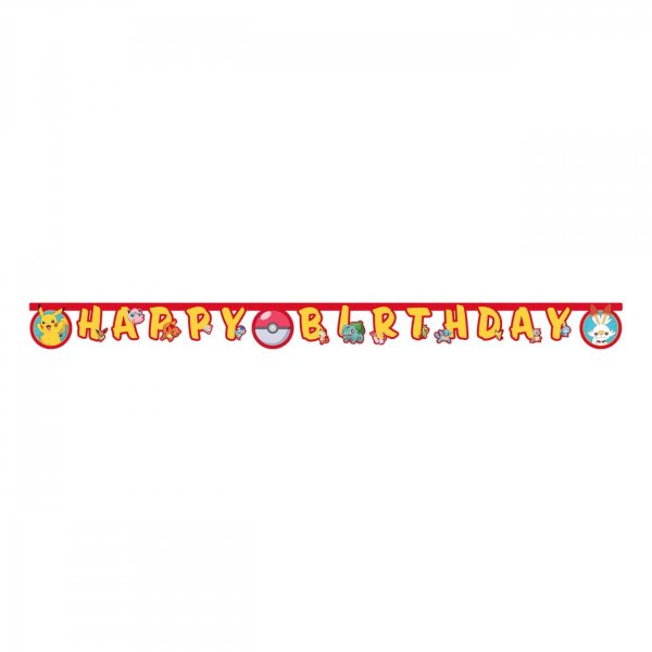 Girlande zum Geburtstag - Pok�mon