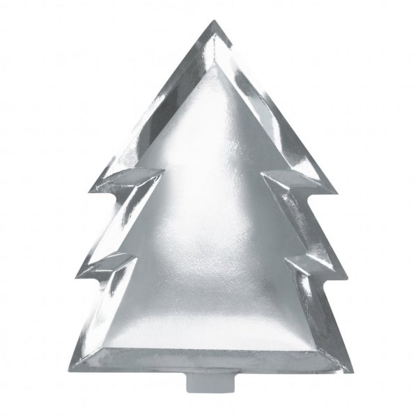 Pappteller - Silver Christmas - 6er-Pack