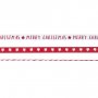 Geschenkschnur - Frohe Weihnachten - Rot/Wei - 3er-Pack