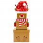 Stapelbare Geschenkboxen - Transparent - 3er-Pack Stapelbare Geschenkboxen - Transparent - 3er-Pack