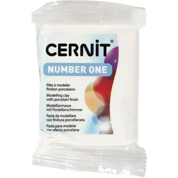 Cerni-Ton - 56 g - undurchsichtiges Weiß