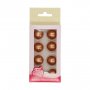 Schokokugeln - 8er-Pack - Bronze/Gold