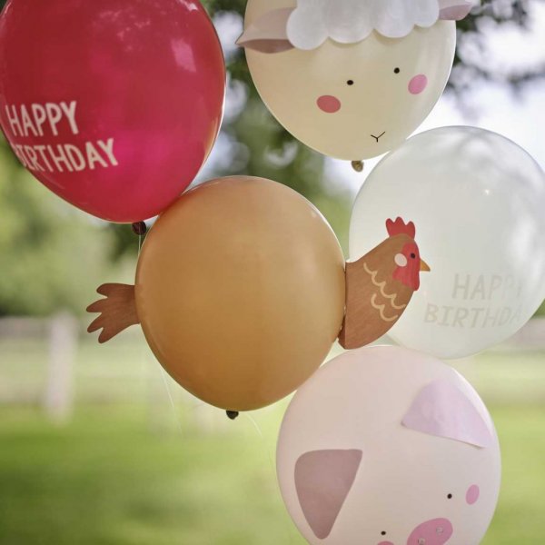 Ballonstrauß - Nutztiere Ballonstrauß - Nutztiere
