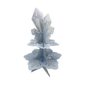 Dekorationsständer - Schneeflocken - Hellblau - 40 cm Dekorationsständer - Schneeflocken - Hellblau - 40 cm