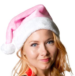 Weihnachtsmütze - Rosa Weihnachtsmütze - Rosa