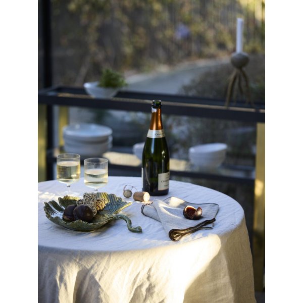 Celine Serviette 45 x 45 cm - Dunkles Nougat