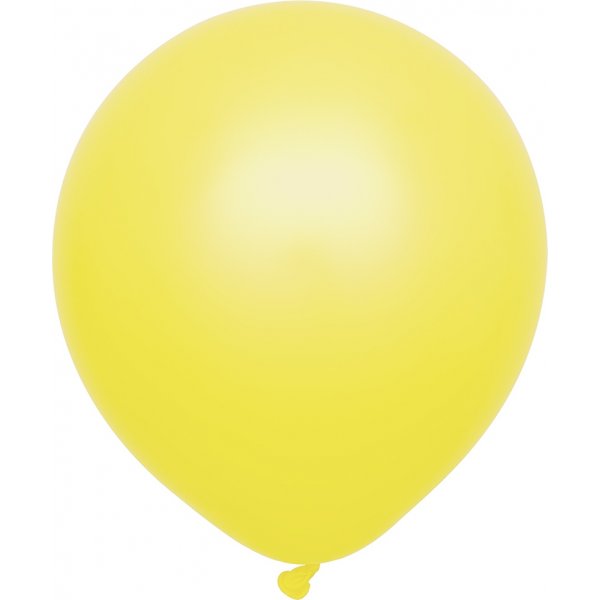 Luftballons einfarbig - Premium 45 cm - Gelb