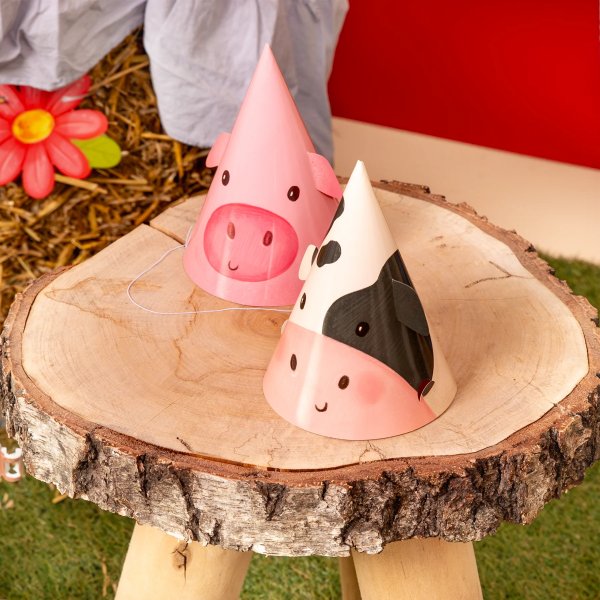 Partyh�te - Landhausstil - 6 St�ck