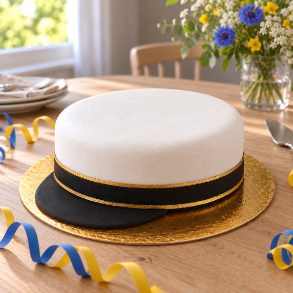 Schülertorte - 1 kg Zuckerpaste und Goldfarbe Schülertorte - 1 kg Zuckerpaste und Goldfarbe