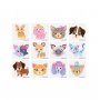 Tattoos/Gummis - Hund und Katze - 12 Stück Tattoos/Gummis - Hund und Katze - 12 Stück