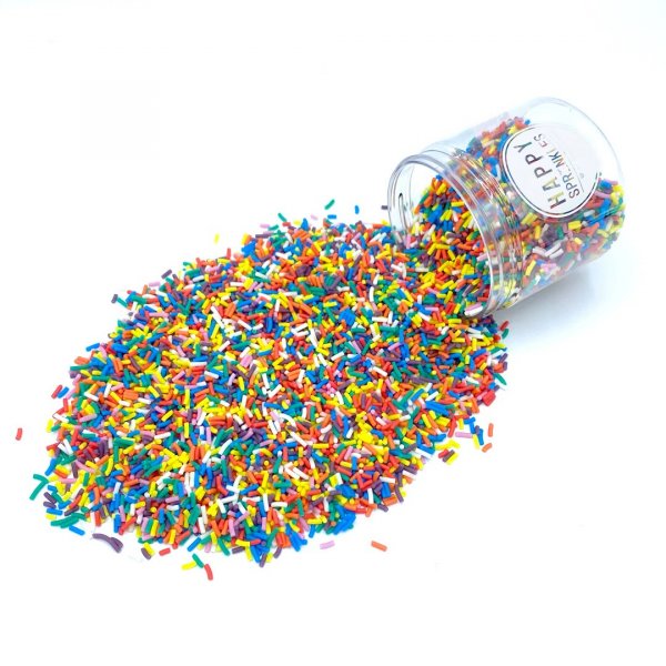 Streuselmischung - Happy Sprinkles - Funfetti Bakeable Strands - 80 g Streuselmischung - Happy Sprinkles - Funfetti Bakeable Strands - 80 g