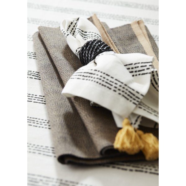 Zoe Serviettenring 2er-Pack 5 x 4 cm - Schwarz Zoe Serviettenring 2er-Pack 5 x 4 cm - Schwarz