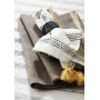Zoe Serviettenring 2er-Pack 5 x 4 cm - Schwarz