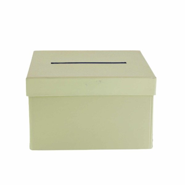 Kartonbox - Gr�n - 19,5 x 12 x 19,5 cm