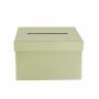 Kartonbox - Gr�n - 19,5 x 12 x 19,5 cm