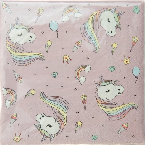 Servietten - Einhorn - 20er-Pack