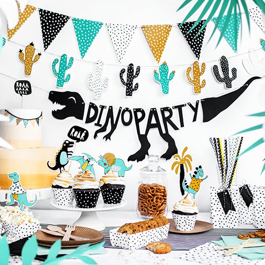 Hintergrund - Dino-Party