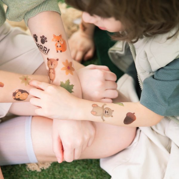 Tattoos - Freunde des Waldes - 20 Stk Tattoos - Freunde des Waldes - 20 Stk