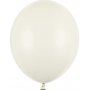 Pastellballons - Premium 27 cm - Cremewei - 10er-Pack