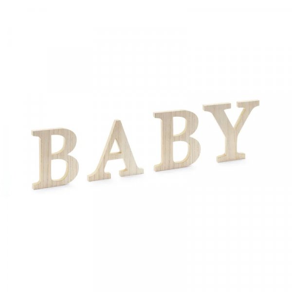 Buchstaben - Holz - BABY