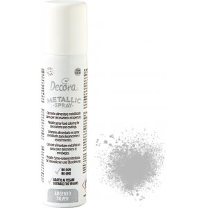 Essbares Glitzerspray - Silber - 75 ml Essbares Glitzerspray - Silber - 75 ml