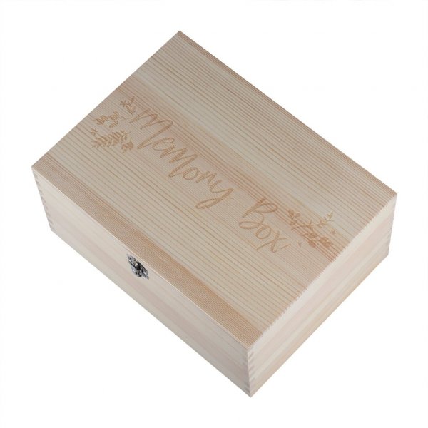 Holzkiste - Baby-Erinnerungen Holzkiste - Baby-Erinnerungen