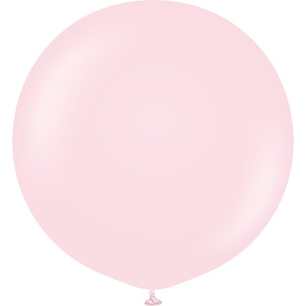 Luftballons einfarbig - Premium 90 cm - Hellrosa - 2er-Pack