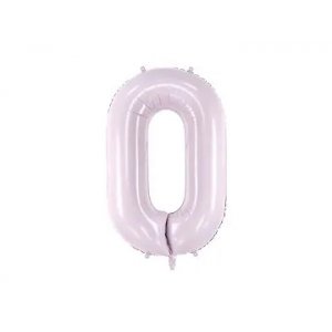 Zahlenballon - Pastelllila - 72 cm - 0 Zahlenballon - Pastelllila - 72 cm - 0