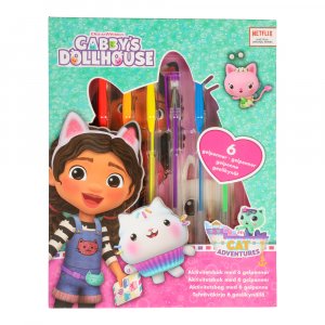 Gabbys Puppenhaus - Besch�ftigungsbuch mit Gelstiften