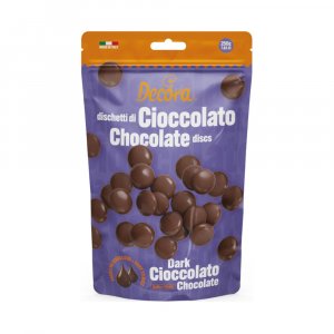 Schokoladenknöpfe - Zartbitterschokolade - Decora - 250 g Schokoladenknöpfe - Zartbitterschokolade - Decora - 250 g