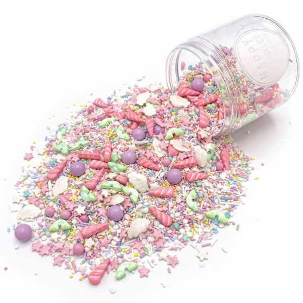 Streuselmischung - Happy Sprinkles - Aber zuerst Einh�rner - GROSSE DOSE 180 g