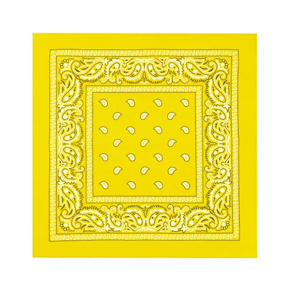Bandana-Schal - Gelb Bandana-Schal - Gelb