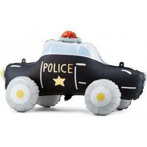 Folienballon - Polizeiauto Folienballon - Polizeiauto