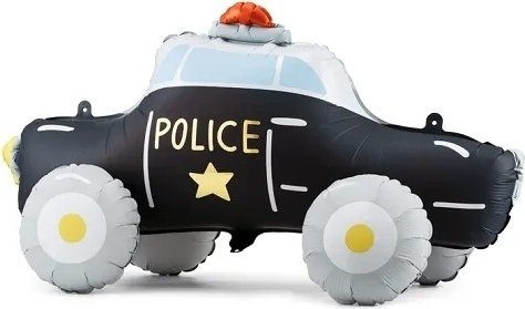 Folienballon - Polizeiauto Folienballon - Polizeiauto