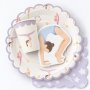 Pappbecher - Gymnastik - Lavendelblau - 8er-Pack