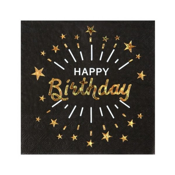 Servietten - Alles Gute zum Geburtstag - 10er-Packung Servietten - Alles Gute zum Geburtstag - 10er-Packung
