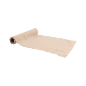 Tischläufer aus Stoff - Sand - 28 cm x 5 m Tischläufer aus Stoff - Sand - 28 cm x 5 m