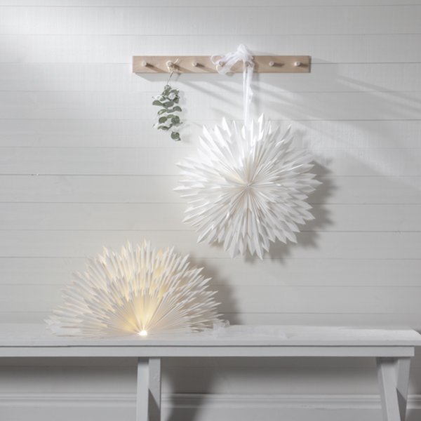 Weihnachtsstern - ICE 50 cm - Weiß Weihnachtsstern - ICE 50 cm - Weiß
