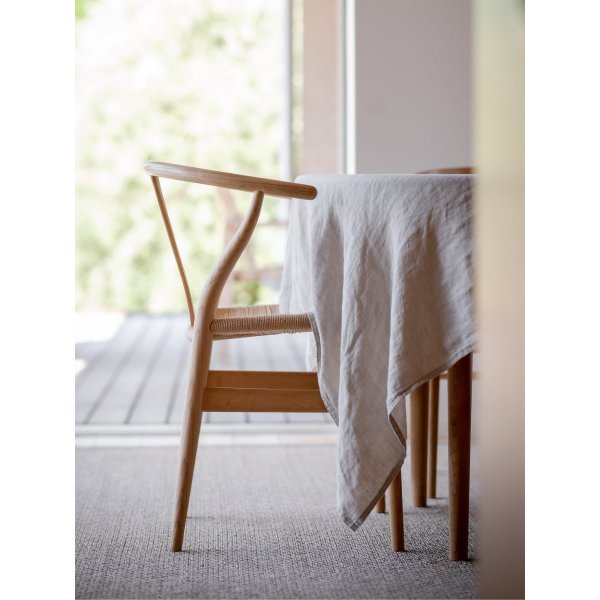 Julie Leinwand 145 x 280 cm - Leinen/Wei