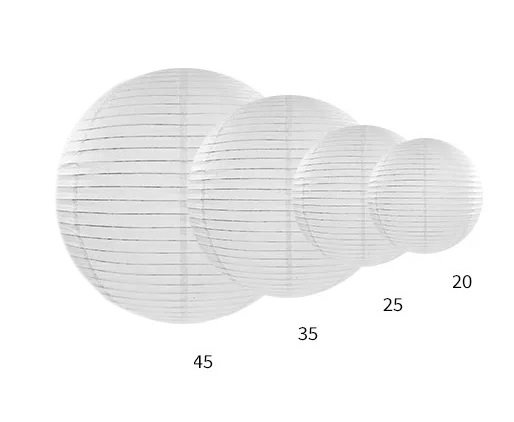 Papierlaterne - Weiß Papierlaterne - Weiß
