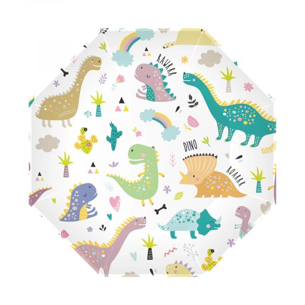 Pappteller - Dinosaurier - 23 cm - 6er-Pack Pappteller - Dinosaurier - 23 cm - 6er-Pack