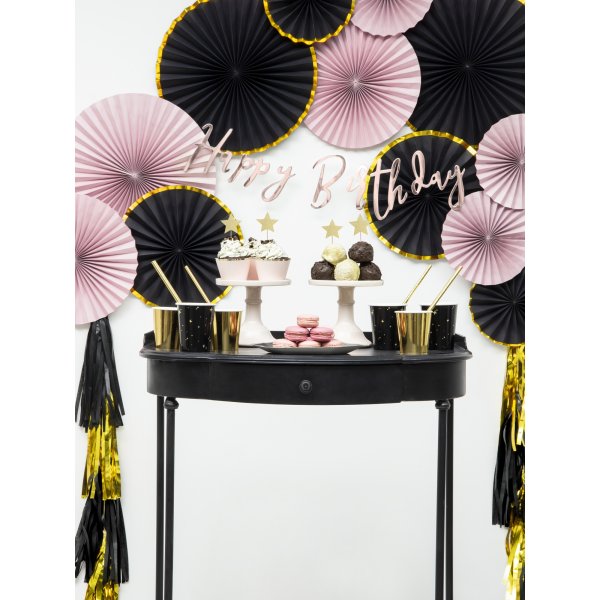 Kuchenspieer - Sterne - Goldglitter - 6er-Pack