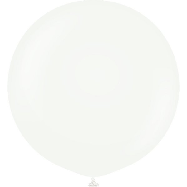 Luftballons einfarbig - Premium 90 cm - Weiß - 2er-Pack Luftballons einfarbig - Premium 90 cm - Weiß - 2er-Pack
