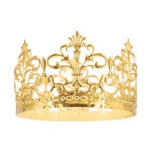 Tortenaufsatz - Krone - Gold - 10 cm Tortenaufsatz - Krone - Gold - 10 cm