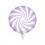Folienballon - Swirl - Hellviolett