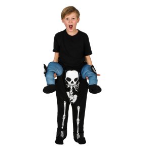 Skelett-Tragekostüm - 134-140 cm Skelett-Tragekostüm - 134-140 cm