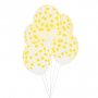 Luftballons - Bedrucktes Konfetti - Gelb - 5er-Pack Luftballons - Bedrucktes Konfetti - Gelb - 5er-Pack