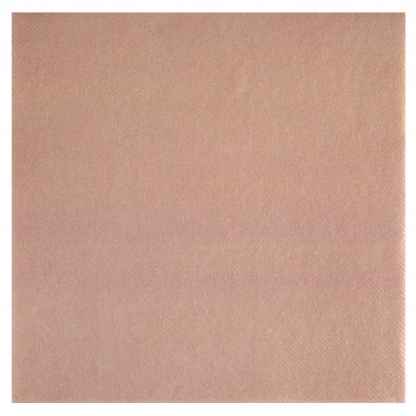 Servietten - 40 x 40 cm - Rosgold - 25er-Pack