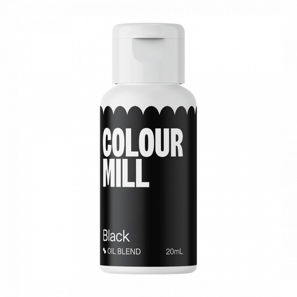 Farbmhle - 20 ml - Schwarz