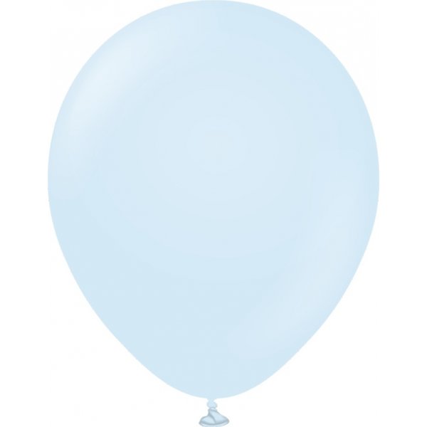 Luftballons einfarbig - Premium 45 cm - Macaron Baby Blue